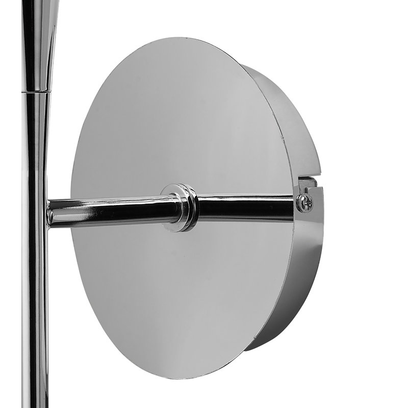 Vinton 1-Light Dimmable Chrome Wallchiere