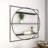 Vannatter Metal 3 Shelves Room Black Wall Shelf