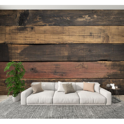 Peel and Stick Wallpaper Old wooden pallet plank texture Wall Murals 100"H x 144"W Removable PVC Wall Paper Self-Adhesive Wall Paintings Art Decor for Kids Bedroom Living Room Nursery Office