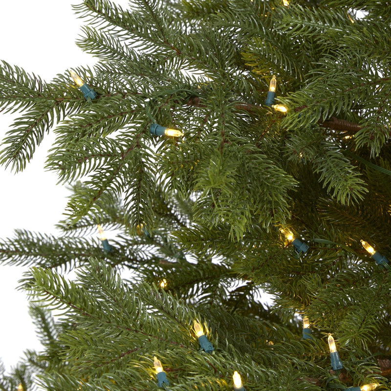 90' H Lighted Artificial Christmas Tree