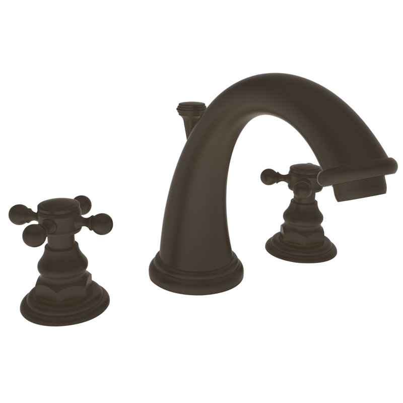 Alveston Widespread Bathroom Faucet with Drain Assembly, Oil Rubbed Bronze