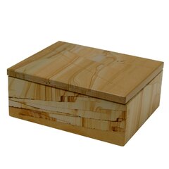  KhanImports Decorative White Marble Box, Stone Box with Lid -  Rectangular, 5 Inch : Home & Kitchen