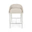 Tabouret de comptoir rembourré 26 po Shounda-369230275