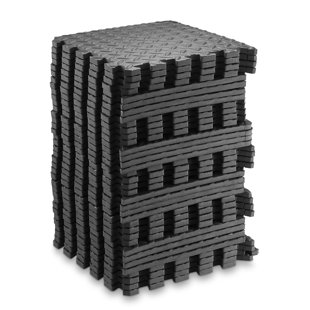 12'' L x 12'' W x .5" H Interlocking Foam Tiles (Set of 36)
