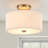 Pelayo Polyester Semi Flush Mount-169173995-169173997