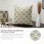 Housse de coussin en lin mélangé Fab divine, jeté, imprimé en blocs Diwali 14 po x 14 po-105986681-105986696-105986685