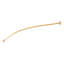 72" Brass Curved Shower Curtain Rod-68509842