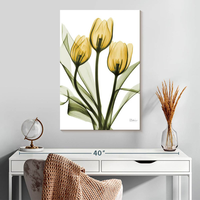 Bouquet de tulipes dorées Harnek, H 30 po x l 20 po