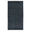 Tapis à motif floral 4,7 x 8,8 pi en noir et gris noué et tissé à la main en Turquie