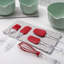 Ensemble de 12 bases de cuisson Glad en différentes couleurs-65291627