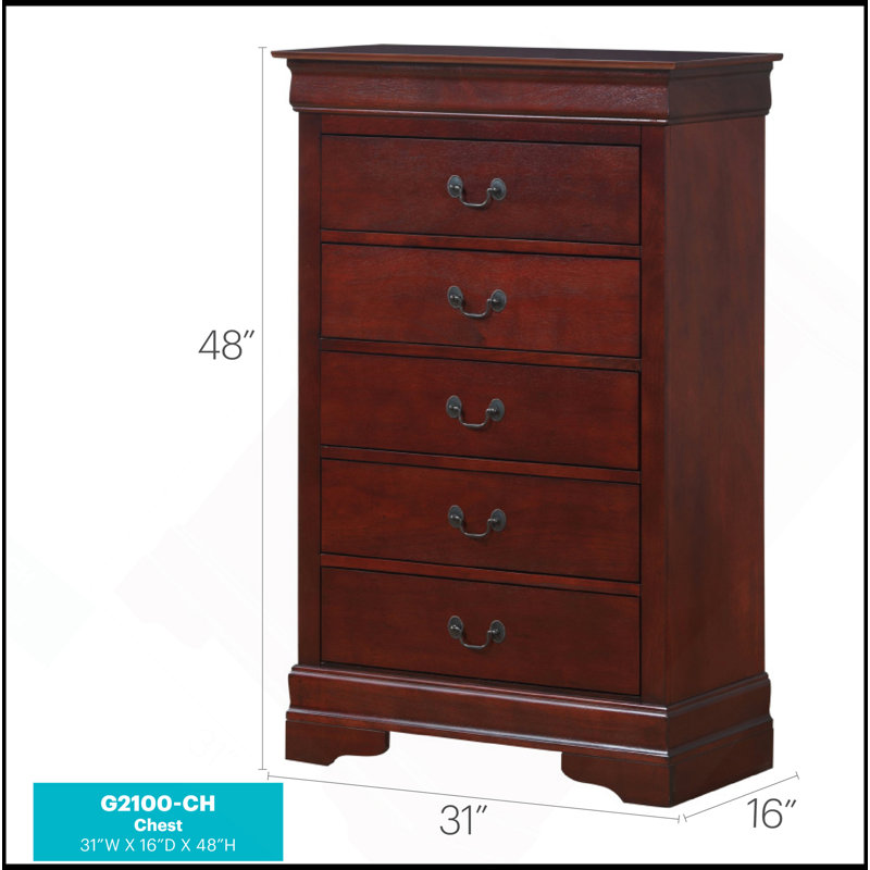 Commode Louisphillipe, cerise, Cerisier