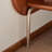 Nut-Brown Solid Wood Corner cabinet