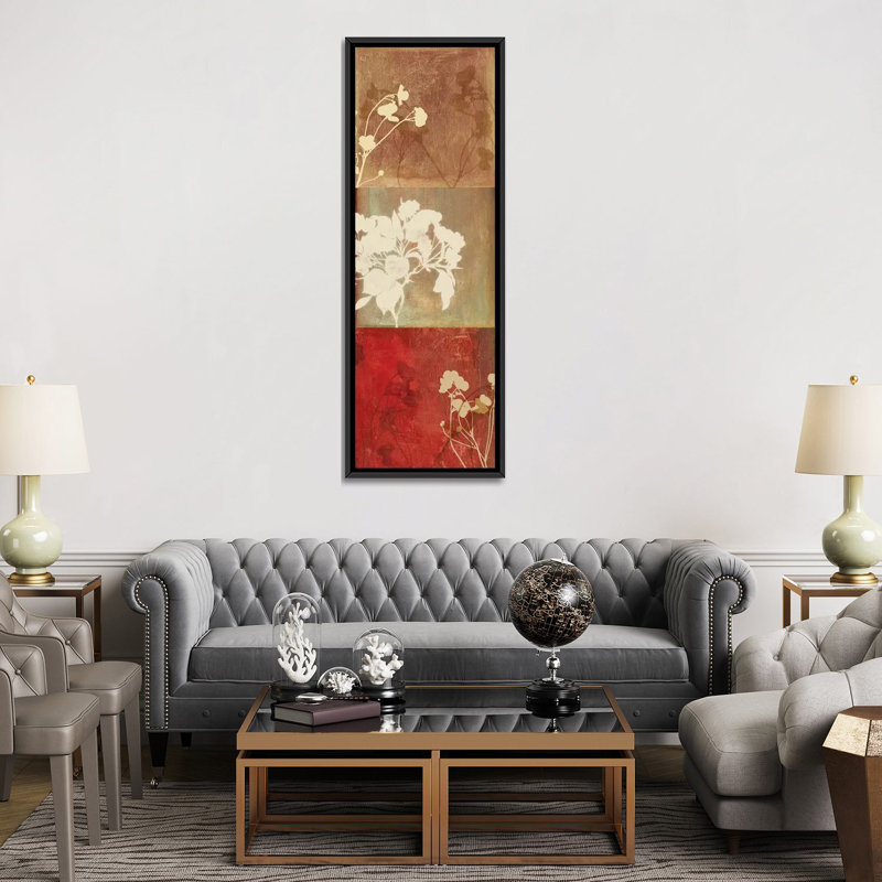 « rustique ii » par pi studio, reproduction d’impression sur toile tendue, H 72 po x l 24 po x P 1,5 po