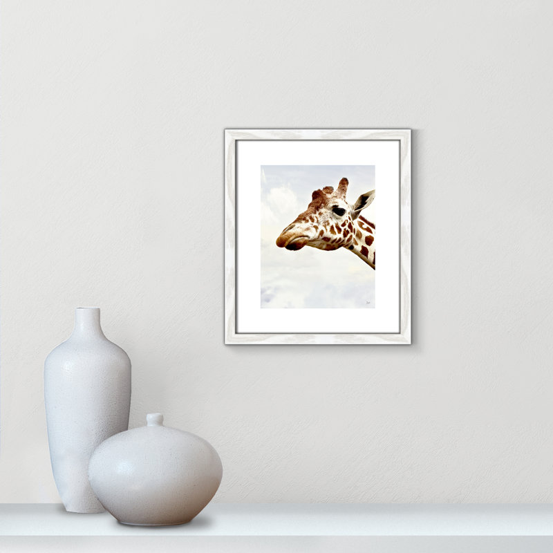 Grumpy par Nan - reproduction de photo sur papier encadrée, H 15 po x l 13 po x P 0,88 po, Cadre blanc