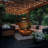  Electric Hanging Patio Heater With Led Light