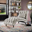 Chaise longue capitonnée sans accoudoirs Huskins-615802422