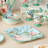 Flora Square Platter 12.5"