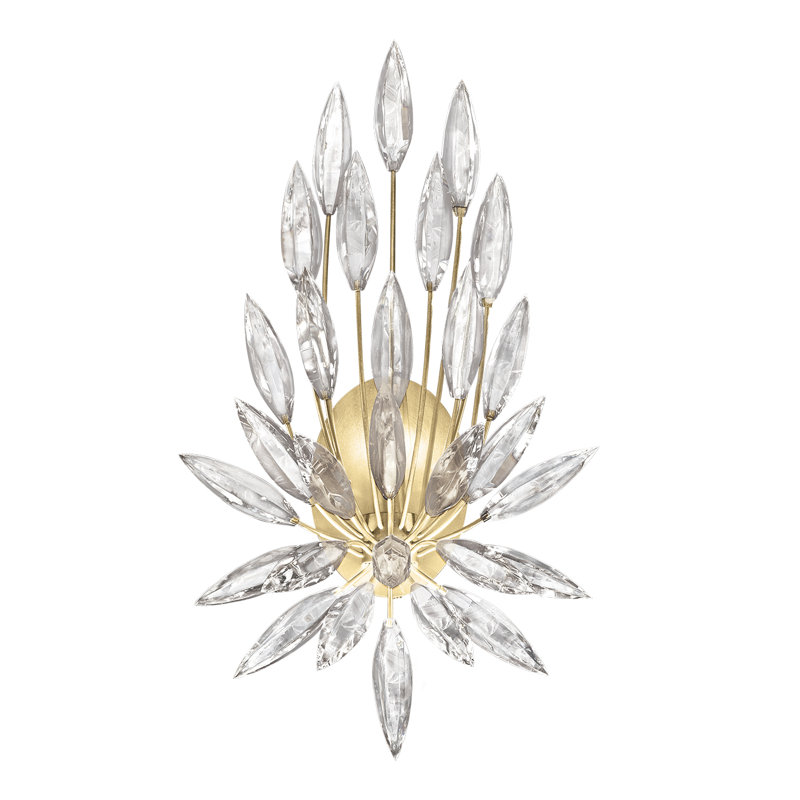 Lily Buds Wall Sconce, Gold
