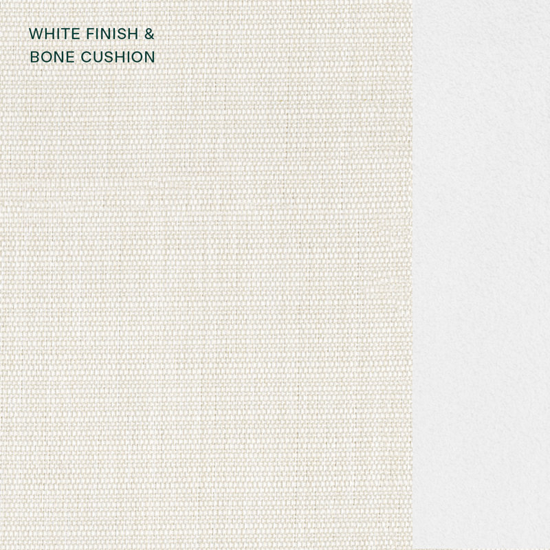 Méridienne Edisto, Blanc, Buff