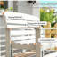 Double chaise berçante, banc oscillant attrayant