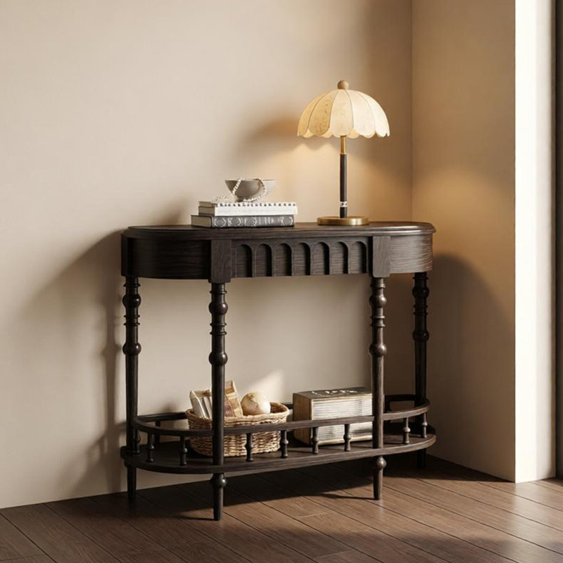 Armoire d'entrée américaine de style rétro, Black