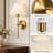 Morello Metal Brass Wall Sconce