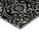 Premium Machine Washable Prisco Black Rug