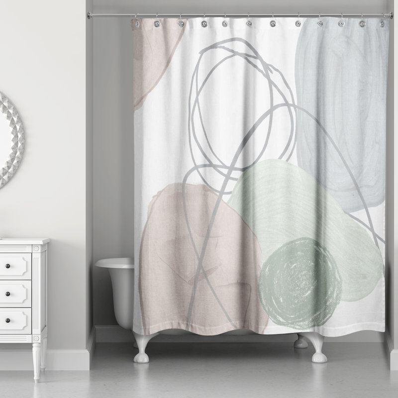 Rideau de douche simple Westleigh