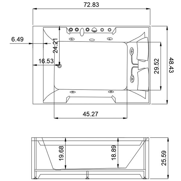 Dimensions du produit
