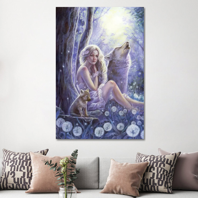 Wolf Princess by Selina Fenech - Gallery-Wrapped Canvas Giclée on Canvas, Wrapped Canvas