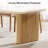 63-Inch Wood Modern Dining Table-113044450
