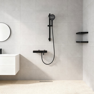 2-Function  Knob Bathtub Faucet Set With Round Handheld Sprayer