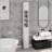 Versatile Freestanding Bathroom Cabinet with Multiple Compartments and Shelves
