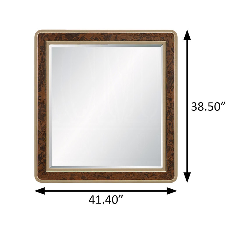 41,4 po de largeur, brun et beige