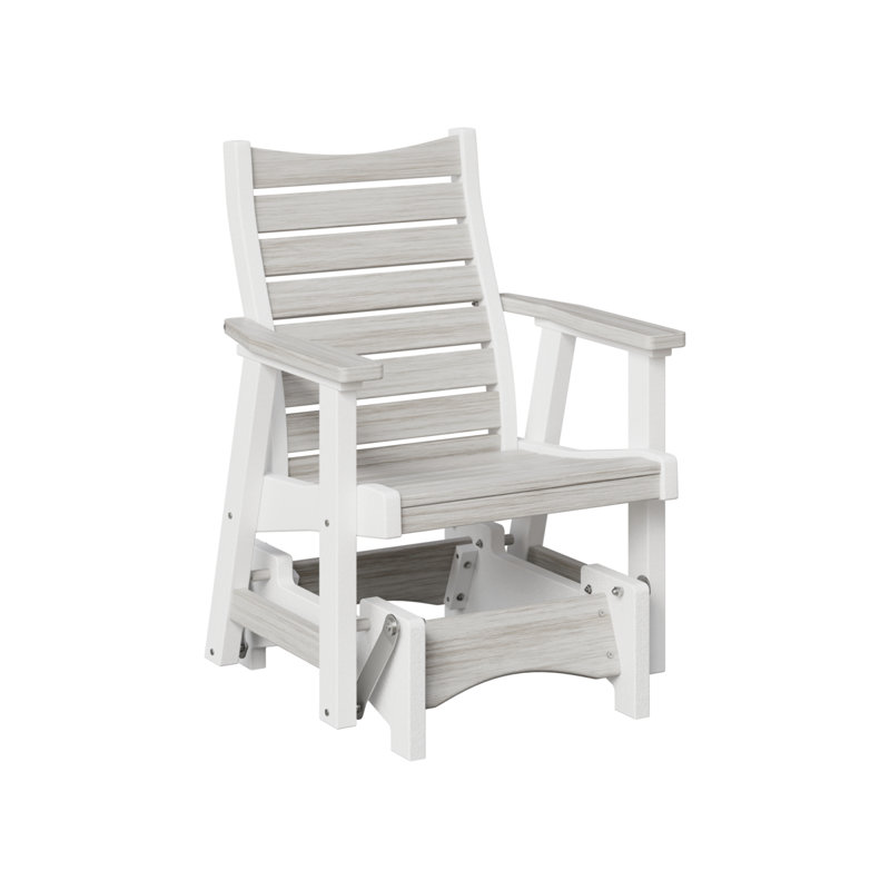 Fauteuil oscillant berlinois Berlin Premium Bristol, Seashell/White