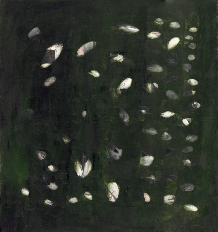 Verde Oculus by Jamie Beckwith, 53.5" H x 53.5" W x 2" D