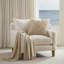 1-Piece 20x20" Cotton Pillow Cover,Linen