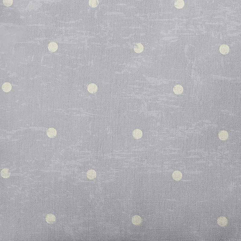Housse et insert de coussin carré Surf, Sand & Sea Dot, H 16 po x l 16 po, Gris