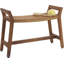Asia Ascend 31" W Teak Shower Bench