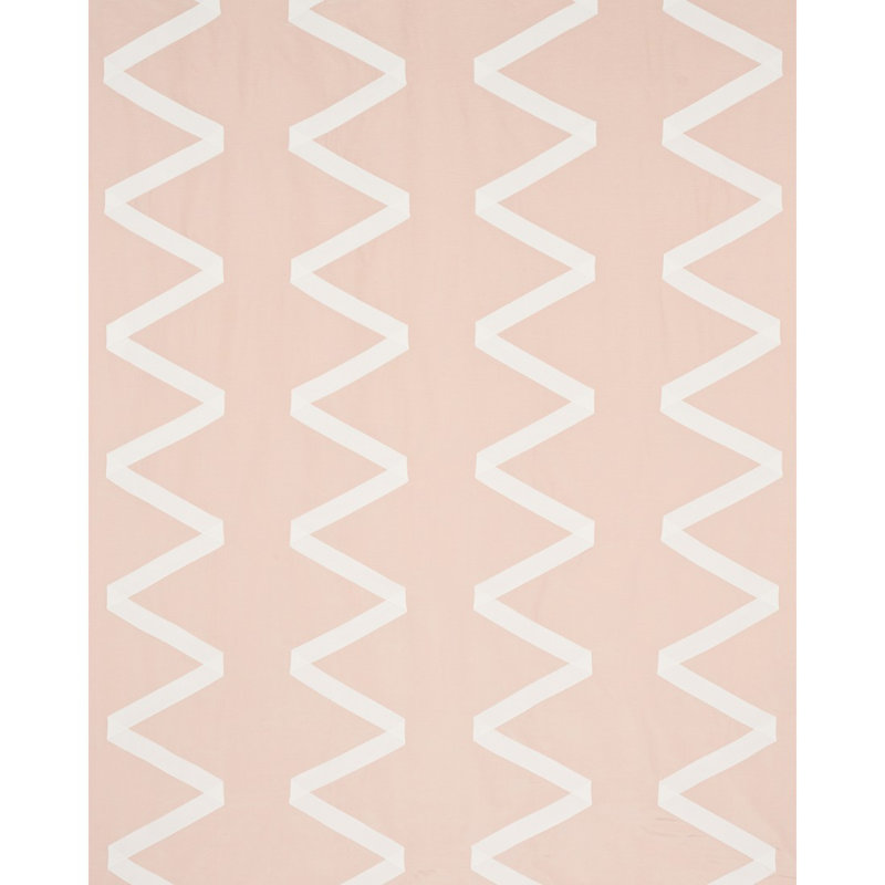 Tissu en soie Legere, Ivoire / rosé