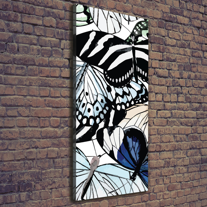 Butterflies - Wrapped Canvas Print