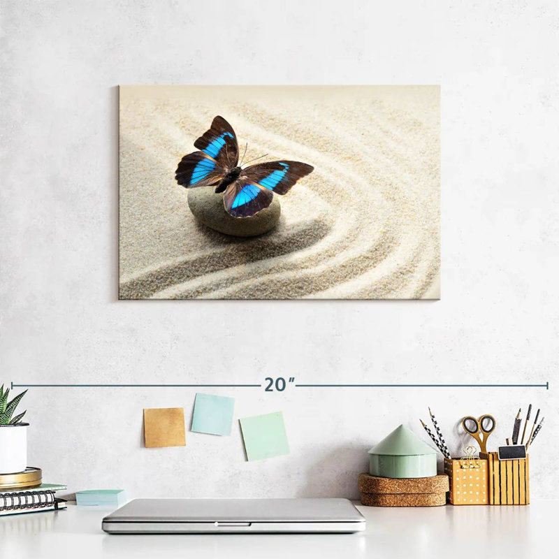 Brampt Blissful Butterfly, 8" H x 12" W