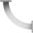 2"W x 11"D x 11"H Bradford Steel Bracket, Stainless Steel-112012929-64105817