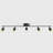Shura 5-Light Integrated LED Track Light with Rotatable Heads, 4 ft. Track Lighting Kit, 3000k, 2450 Lumen-1543202085
