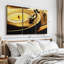«Spinning Vinyle», 3 pièces sur toile-98562640