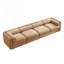 Canapé modulaire modulaire avec rangement, canapé 4 places profond et confortable