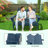 HDPE 49'' Double Folding Adirondack Chair Bench-1800254081