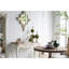 Grand lit, console Slimline Whitewash, couloir, salon, bois de sapin, pieds, chambre à coucher,