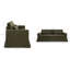Brenda 213.1Cm Square Arms Sofa-2032540379