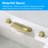 Waterfall 8 In. Widespread Double-Handle Bathroom Faucet Set 3-Holes Vanity Sink-121832756